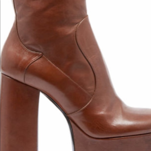 billy kangaroo leather platform boot